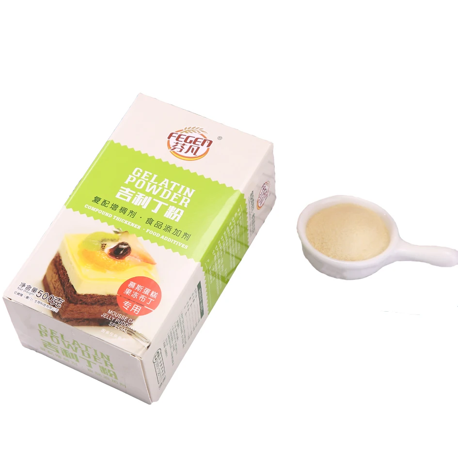 
Cheap Factory Price high quality Halal Edible fish gelatin powder 