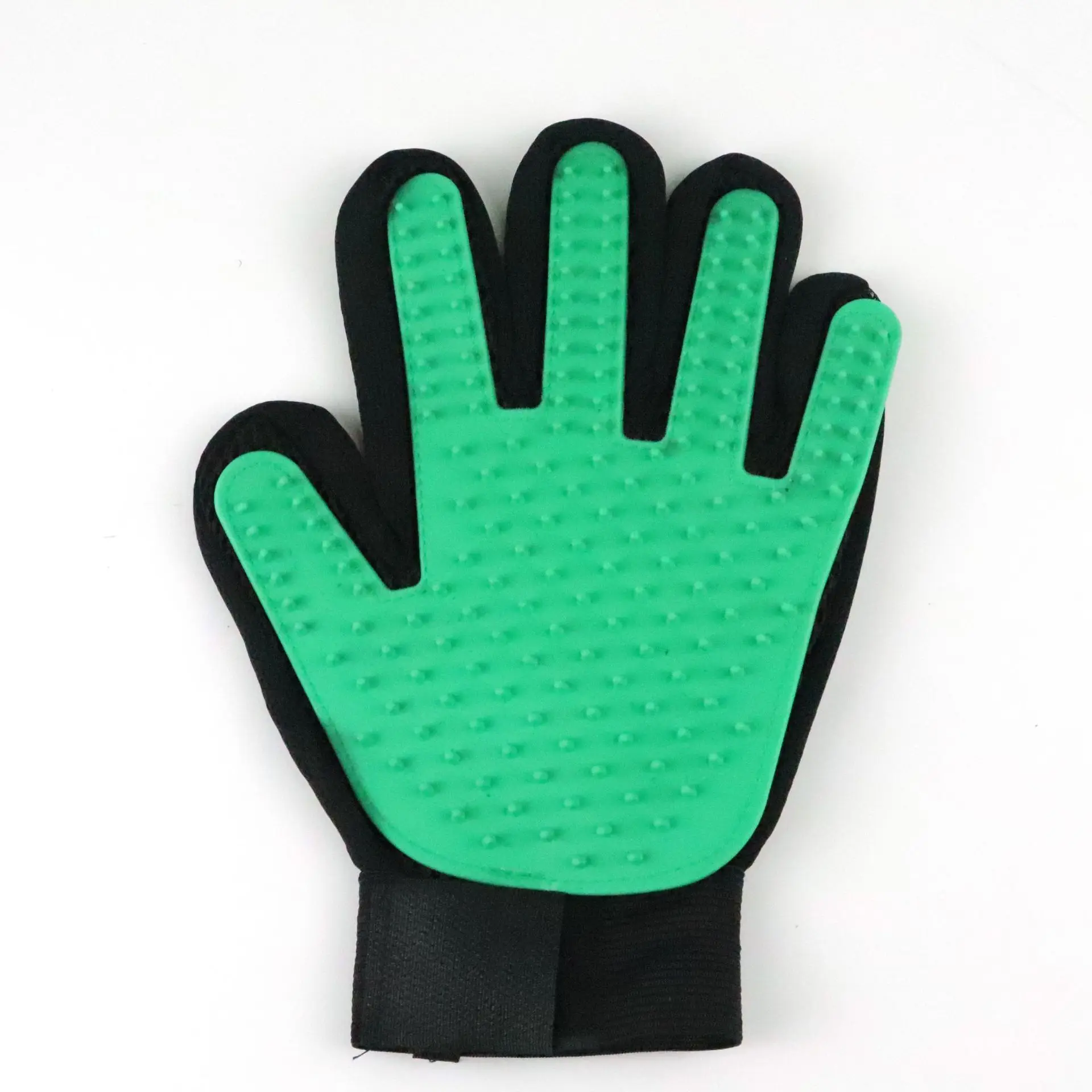 2024 Pet Grooming Cleaning Massage Brush Hair Remover Glove Silicone Shower Dog Cat Brush Gloves