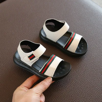 Детские сандалии, Новинка лета 2021, детская модная пляжная обувь для мальчиков, Нескользящие Детские кроссовки с мягкой подошвой, обувь для маленьких девочек, сандалии