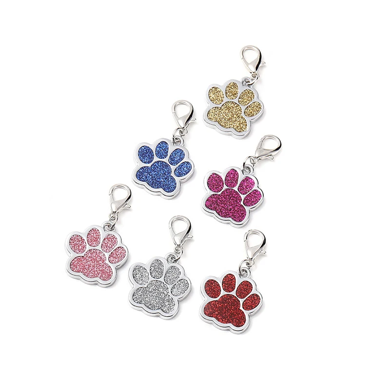 Free Engraved Dog Tag Charm Key Ring For Cute Dog Tag Par Sublim Metal Harness With Name Tag Dog