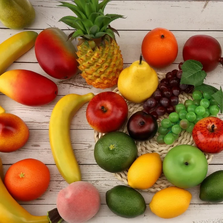 
Gresorth Artificial Realistic Brin Plum Fake Fruit Home Party Decoration Food Toy Photography Props Model 