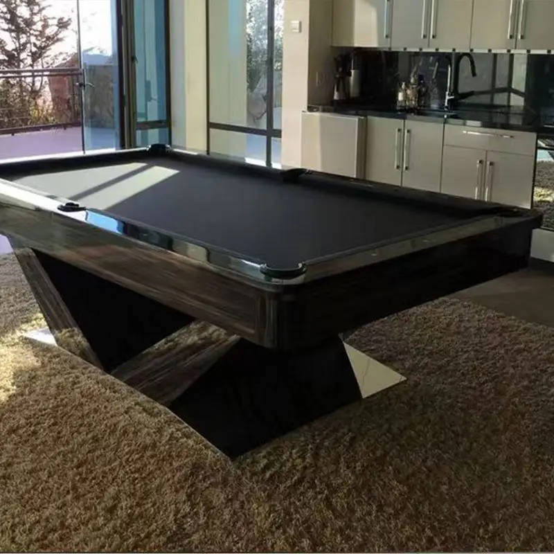 The New Listing Outdoor Billiard 8 Foot American 3 Piece Slate Biliard Pool Tables