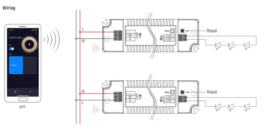 Zigbee пластик 12 Вт одноканальный постоянный ток затемнения светодиодный драйвер 120mA-300mA для светодиодного освещения
