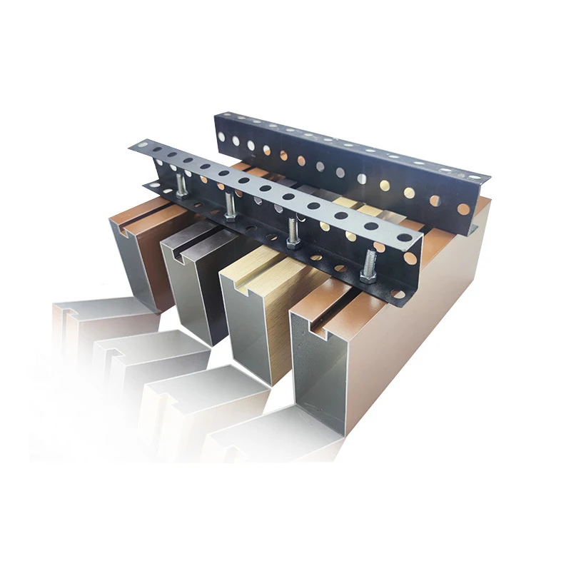 Wall Decoration High Quality Wood Grain Powder Coated Cladding Aluminum Profiles