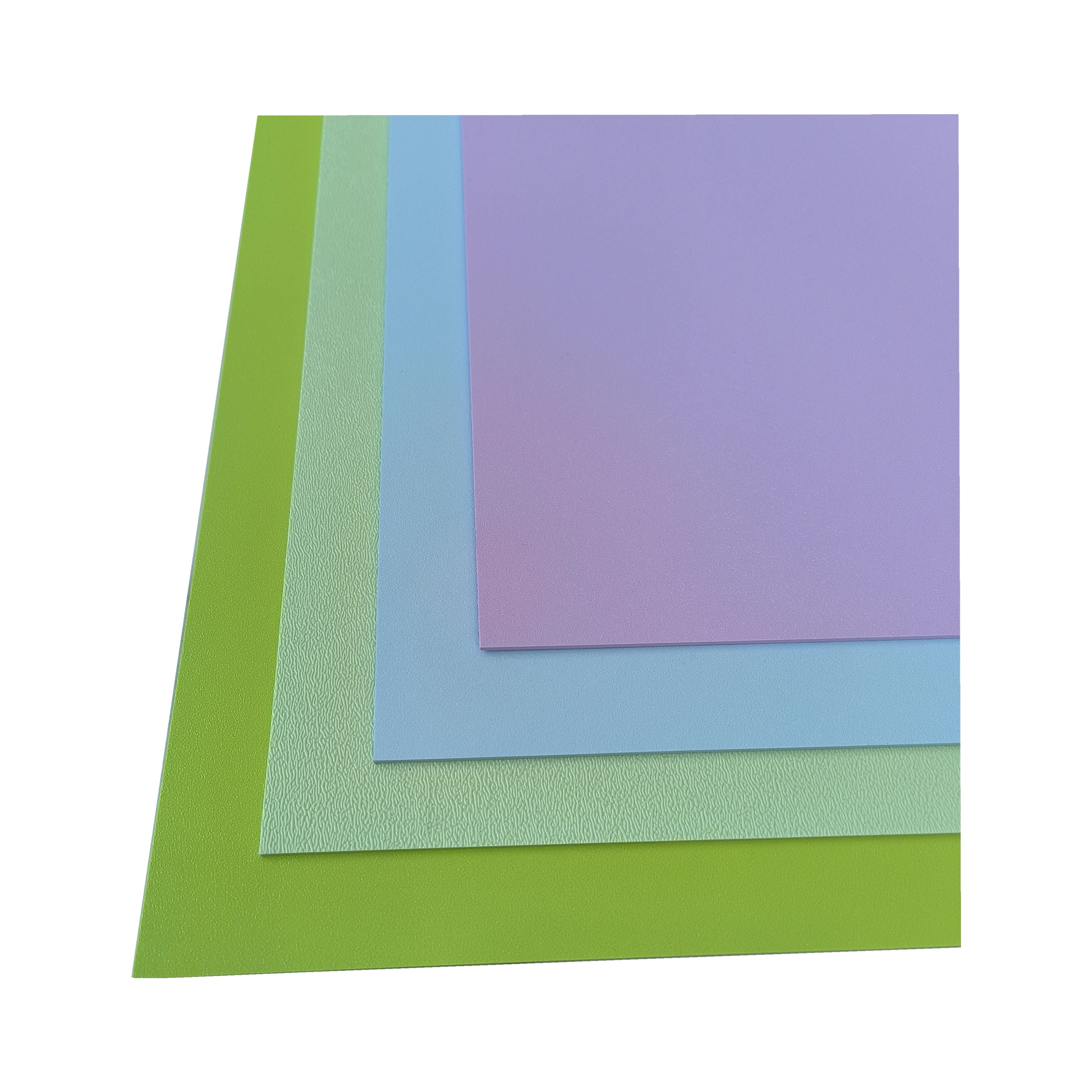 Customized size PVC flexible abs plastic sheet panel for wall