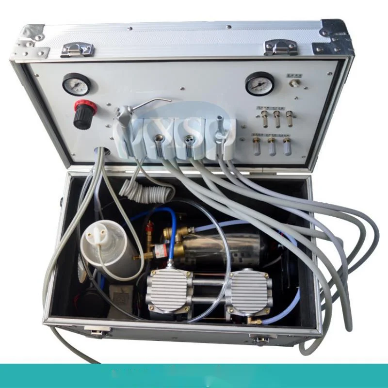 mobile veterinary portable dental drill unit