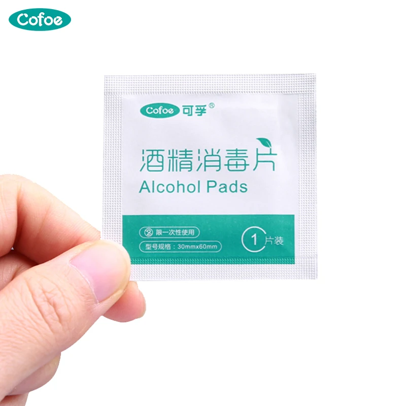 70% Isopropyl Nonwoven Medical Alcohol Pads for Disinfection Use