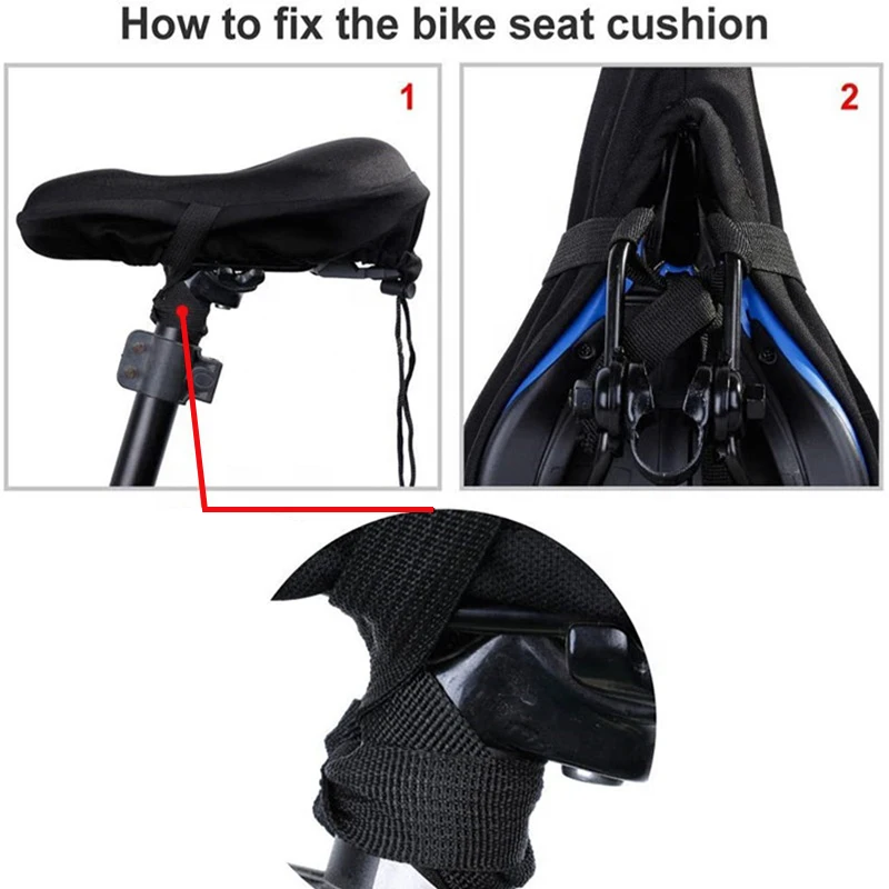 New Ebike Electric Seat Cushion Mountain Bicycle Parts Seat Pads Mtb Cycle Seat Saddle