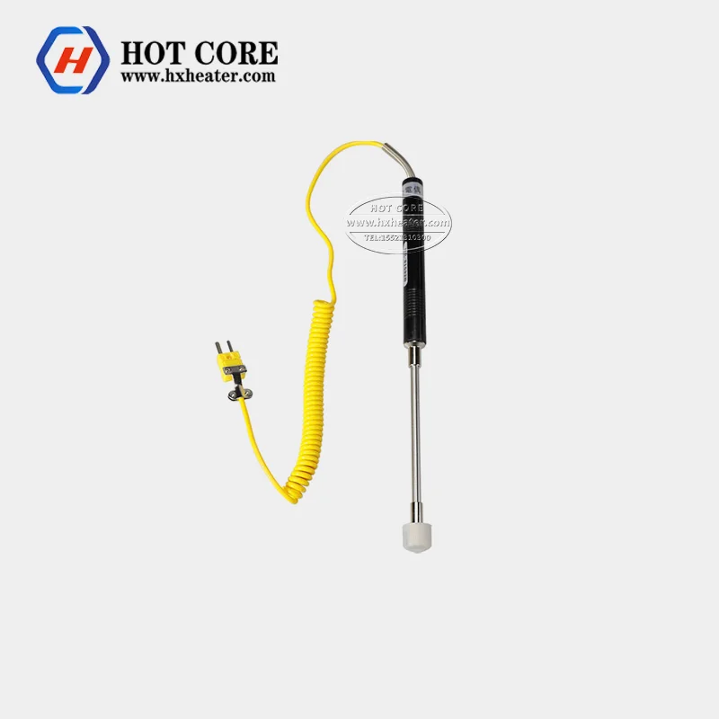 Straight rod surface thermocouple