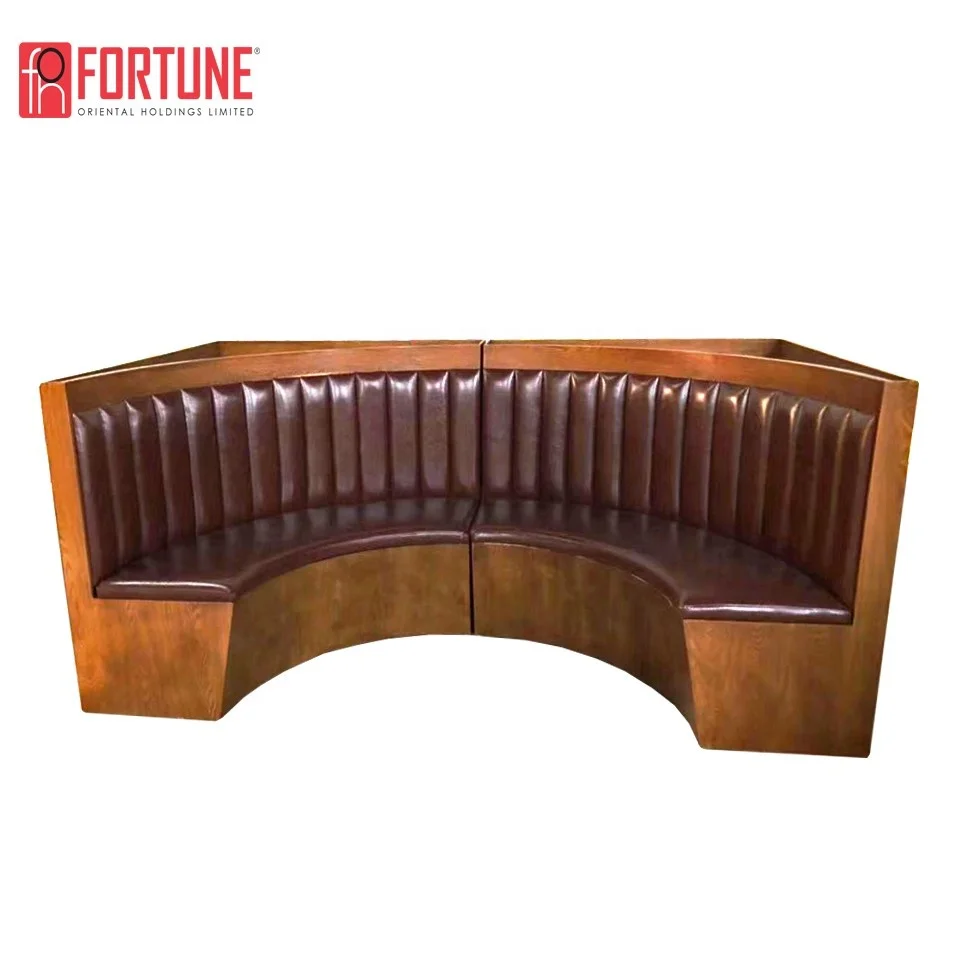 Special U Shape Sofa Dining Table And Chair Booth Seating For Club KTV Bar