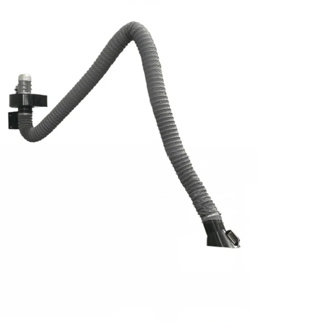 Factory offer welding fume extractor single suction arm 160*2m with fan