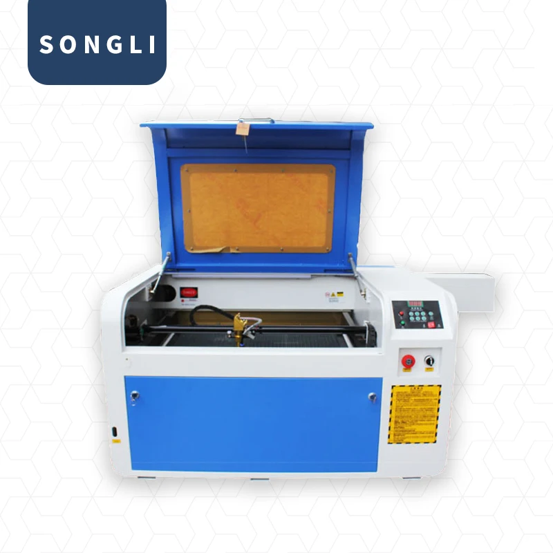 600mm*900mm nonmetal  co2 laser engraving cutting machine  leather plywood laser cutter