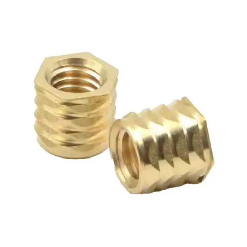 Factory Price Hexagonal Barbed Press-in Threaded Insert Nut