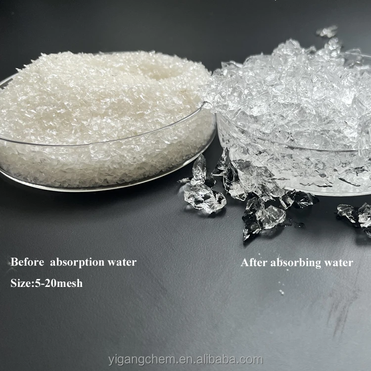 Water Hydrogel SAP Super Absorbent Polymer Potassium Polyacrylate KPAM for Agriculture Planting Use