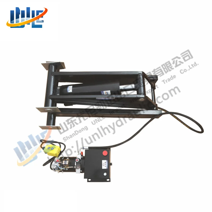 12V 24V Tipper Kit Hydraulic Cylinder Scissor Hoist Lift Kit For Dump Trailer Truck Forklift
