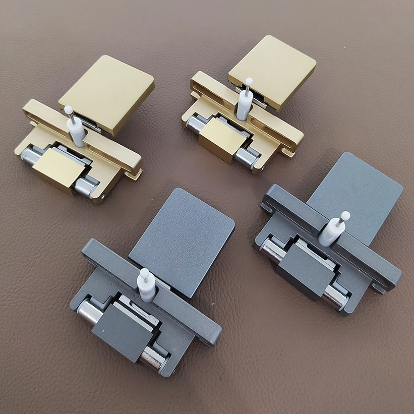 SAH6 aluminium frame wardrobe soft closing door hinge