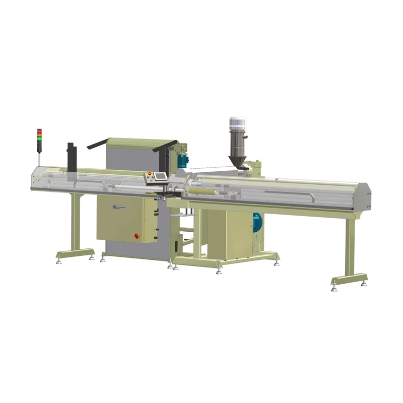 High efficiency paint roller automatic hot melt winding machine finishing