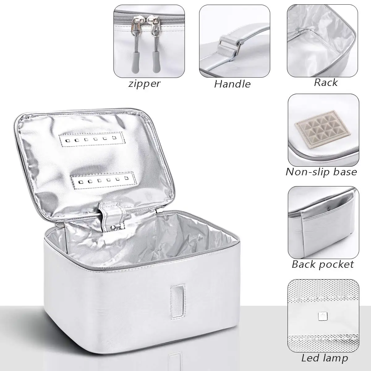 Оптовая продажа, 12 ламп, стерилизующий бытовой УФ-дезинфекционный портативный пакет