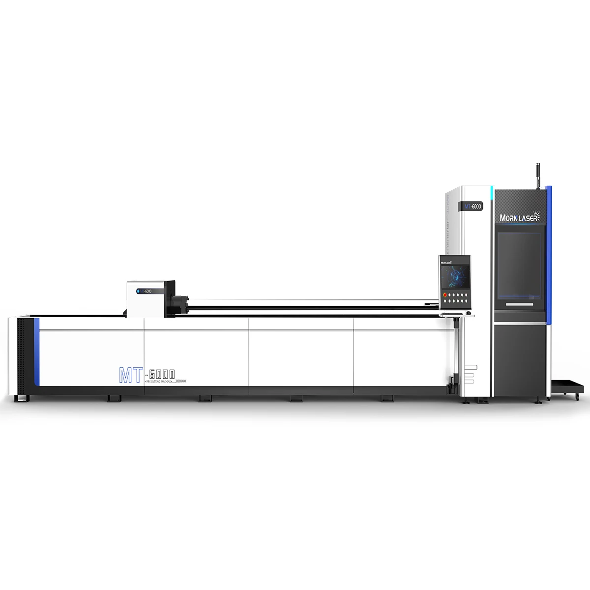 High accuracy 1kw 1.5kw 2kw 3kw fiber laser pipe tube cutting cutter tube machine