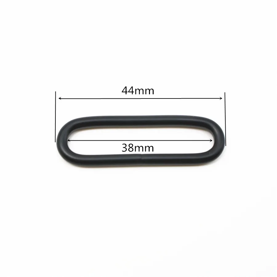 Strap Belt Loop Dog Collar Leads Clasp Hardware 20mm 25mm 38mm Metal Oval Ring Buckle Carabiner Hook For Bag Backpack