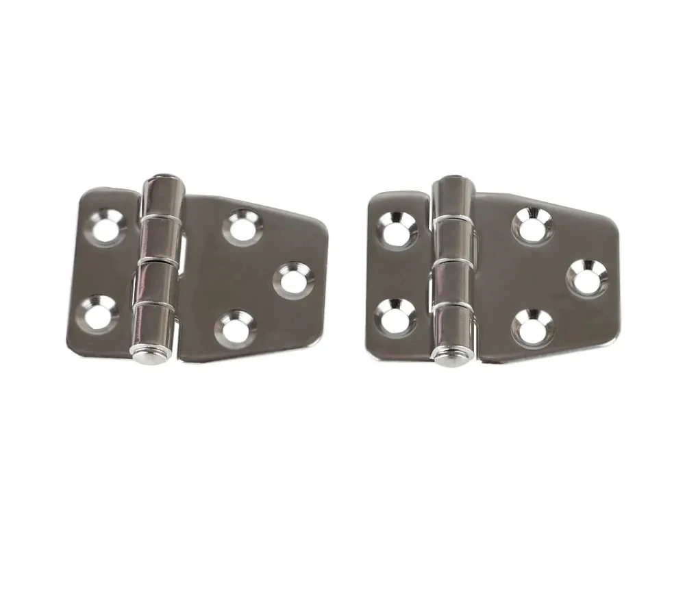 Processing Stainless Steel Supplies Marine Accessories Door hinge Parts Stamping Trapezoidal 5-Hole Hinge