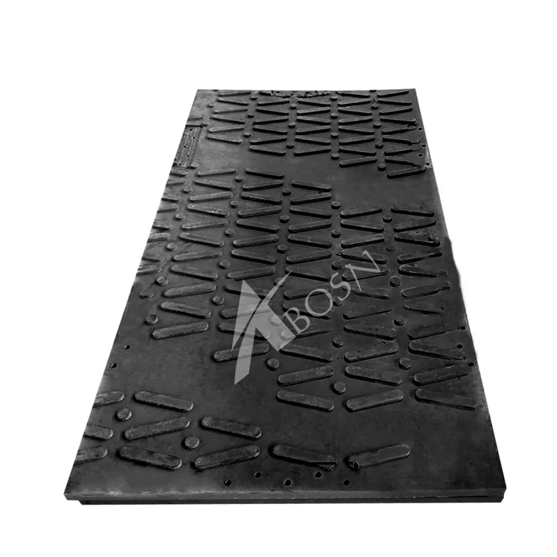 china 4x8 pe hdpe ground protection mat temporary trackway composite mats
