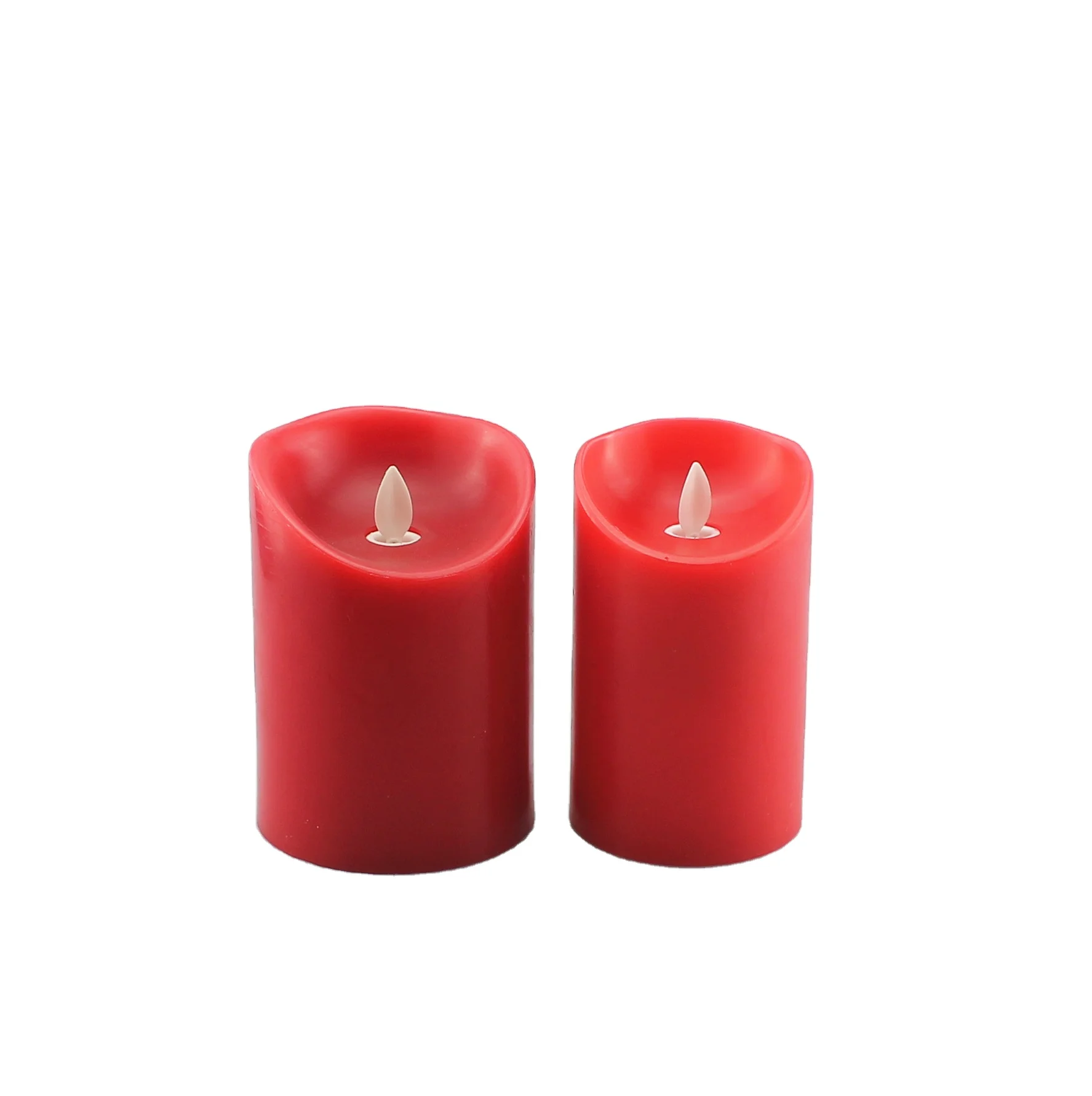 led  dancing cylindrical  flameless  candle For home decorations, birthday parties
