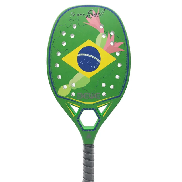 New Arrival Low Moq Customized Carbon Beach Tennis Racket