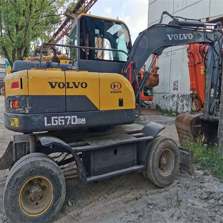 Wheeled type used volvo ew170 wheel excavator trade ew130 ew140 ew150 ew160