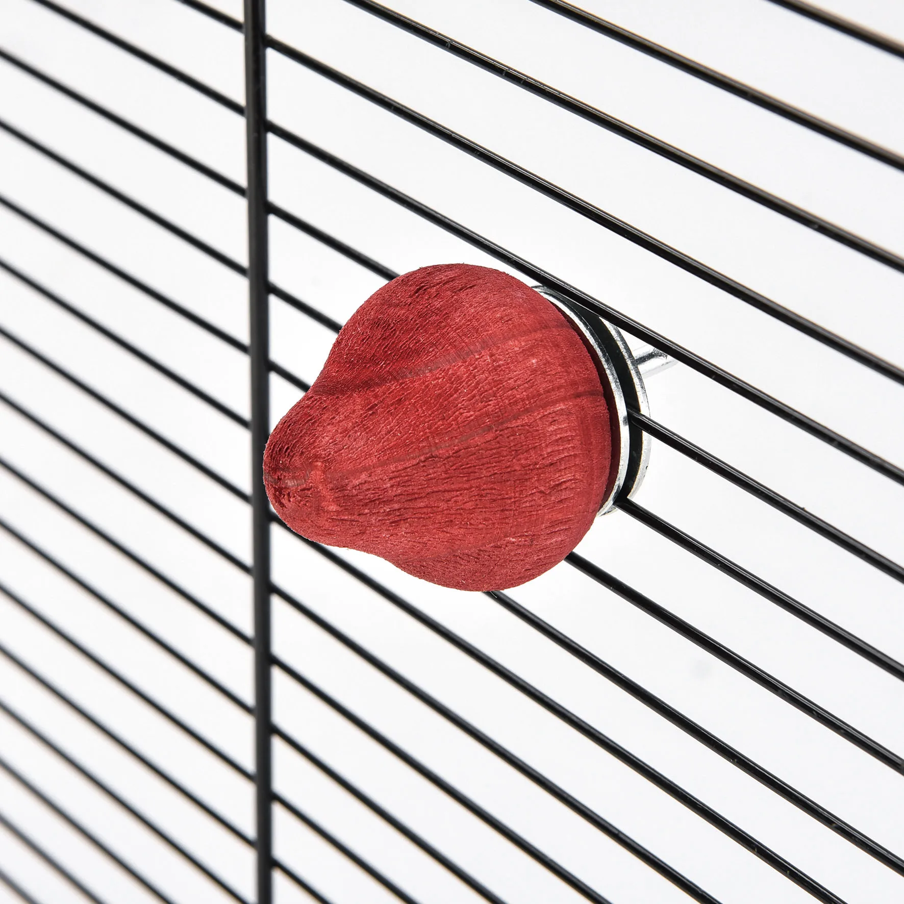 
Small Pet Hamster Guinea Pig Rabbit Strawberry Wooden Gnaw Chew Nibble Toy 