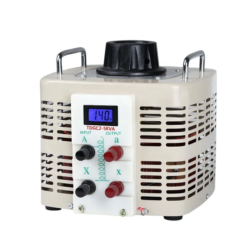 ZX TDGC2-5KVA Factory direct single phase variac variable transformer ac adjustable voltage regulator/ stabilizer