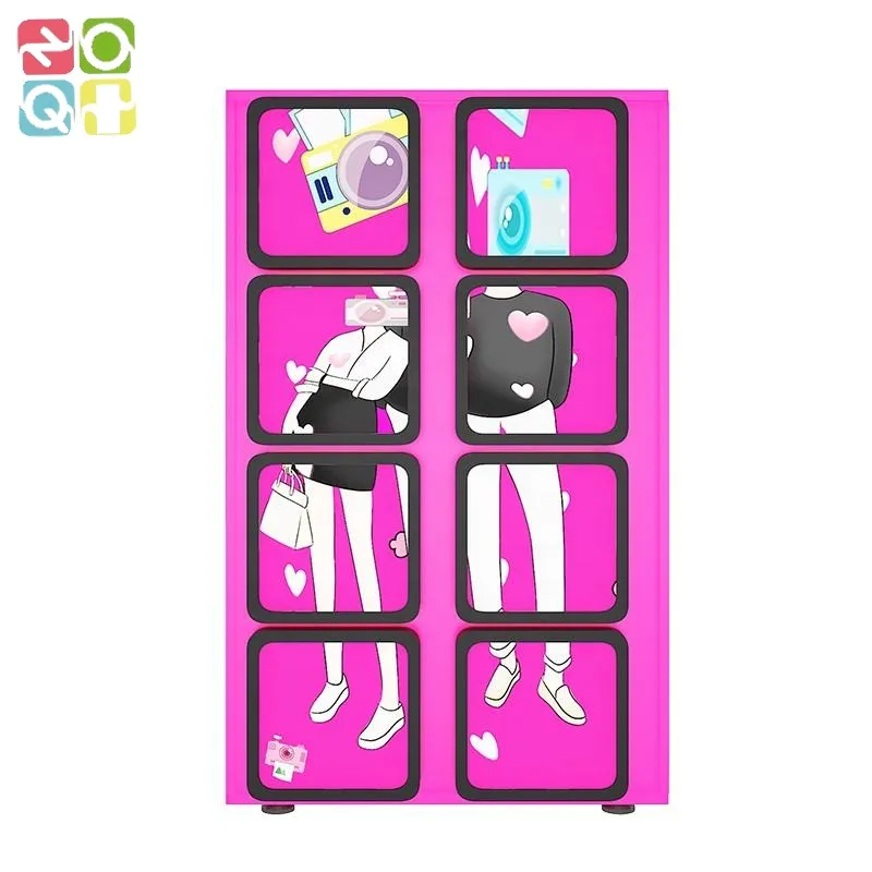 Coffee Shop Korean Photo Booth Vending Machine All-in-one Portable Self-service Photo Booth Coin Operated Led Photo Booth