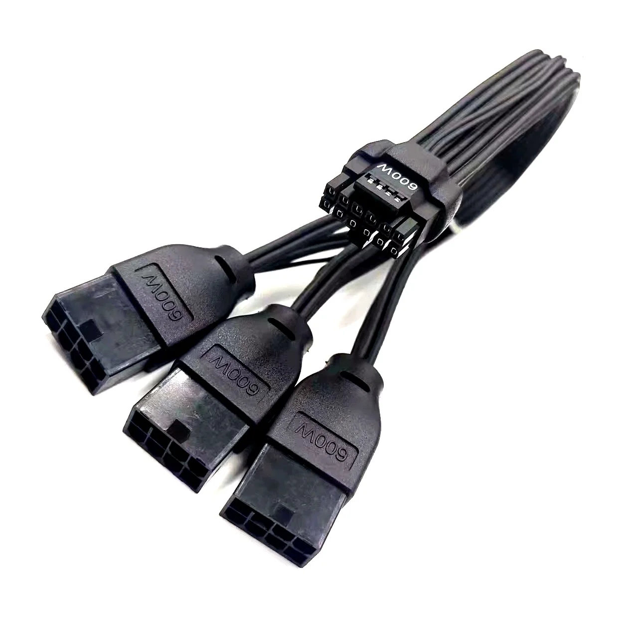Cryo-PC 30cm 16Pin to 3 * 8(6+2) Pin PCIE GPU Cables PVC PSU Extension Cable Mini 12+4 Pin Connector Graphics Card Power Supply