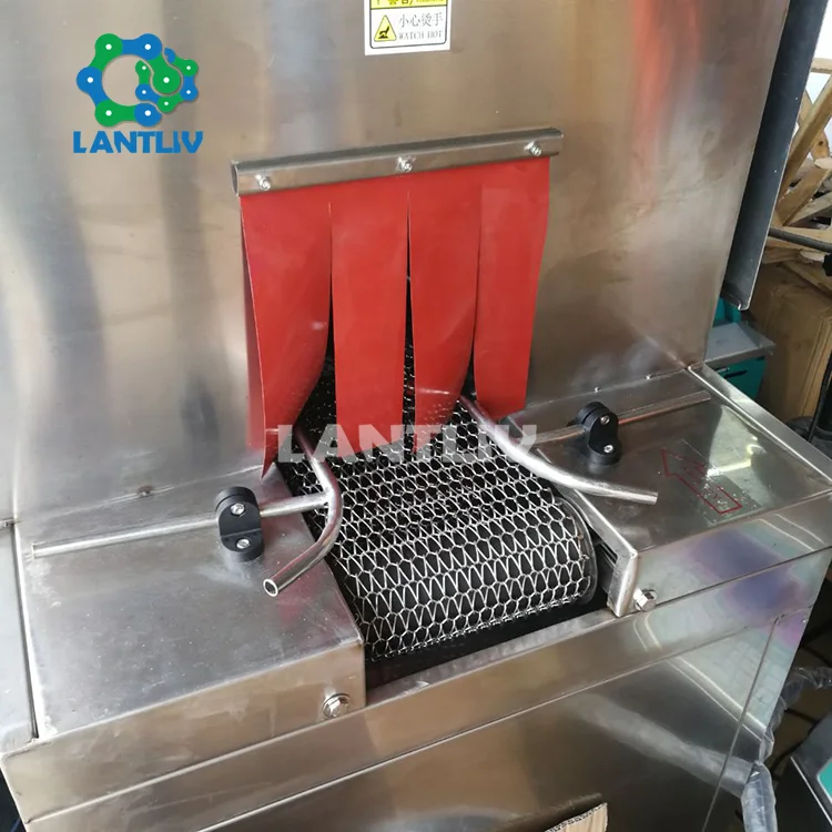 Cosmetic Food Daily Chemical Plastic Bottle Jar Sleeve Film Label Heat Steam Shrink Tunnel Wrapping Machine with Steam Generator