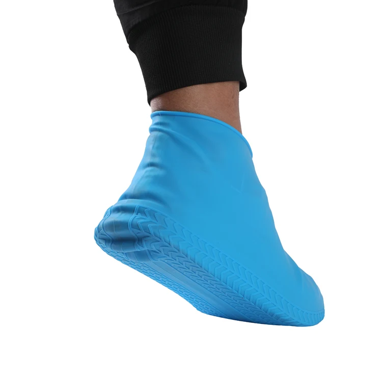 
Waterproof And Reusable Rain Snow Protective Boots Covers Silicone Shoe Covers 