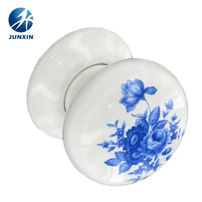 Modern Ceramic Door Mortice Knob Set Porcelain door handle Customized Door Knob