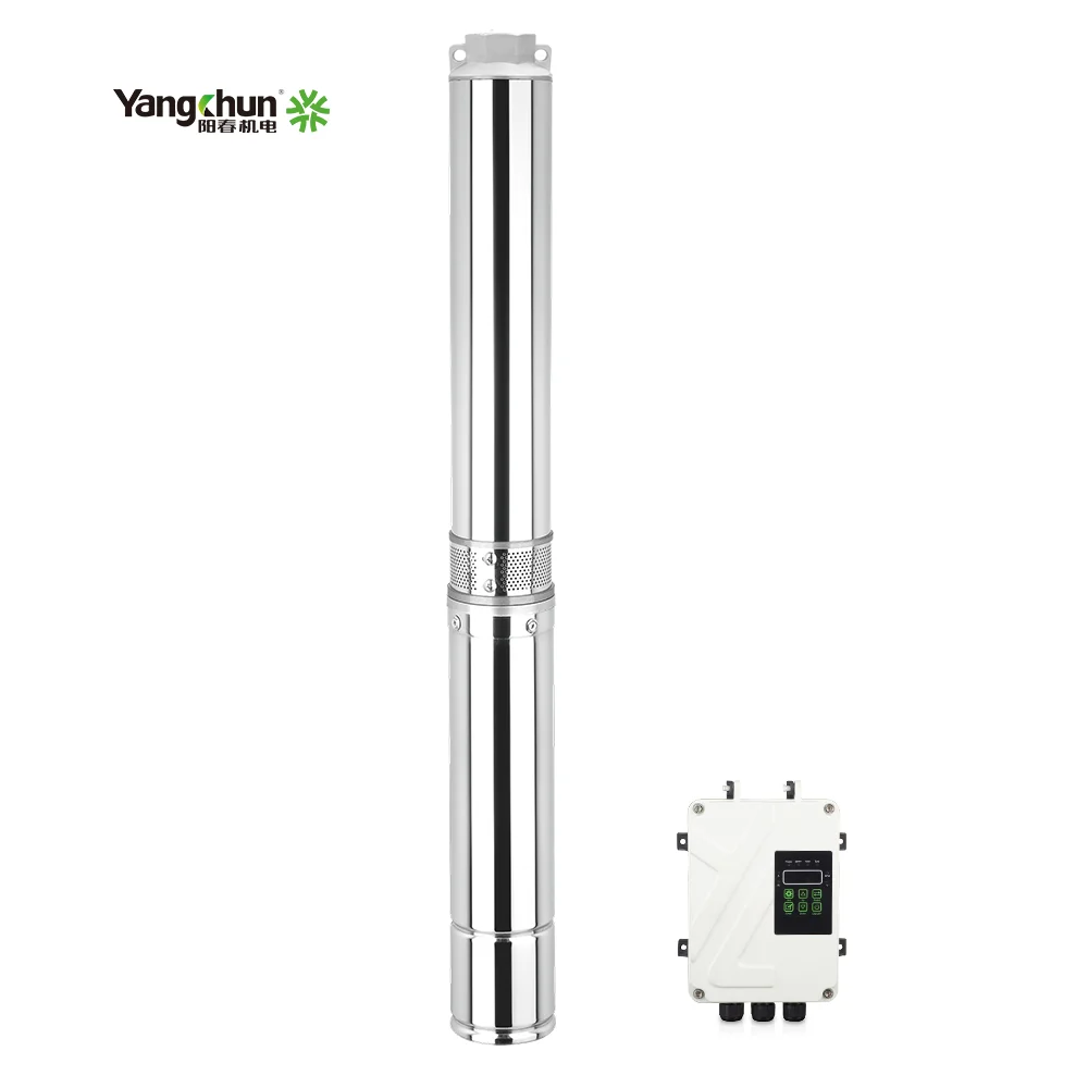 1Hp Submersible Solar Pressure Water Pump System For Agriculture