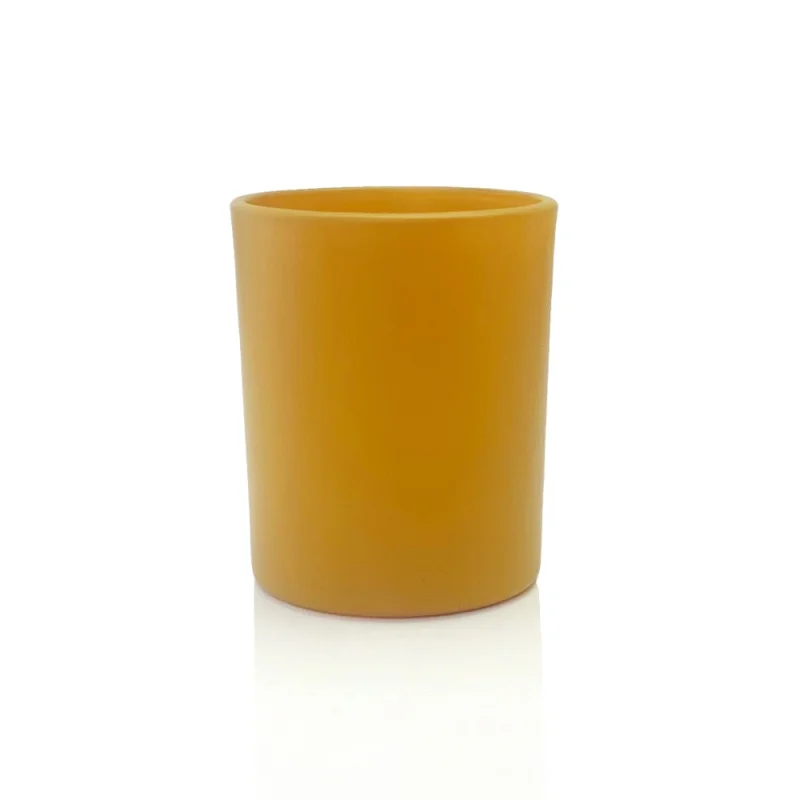 Christmas Empty Luxury White Holographic Iridescent Glass Candle Jar for Candle Making