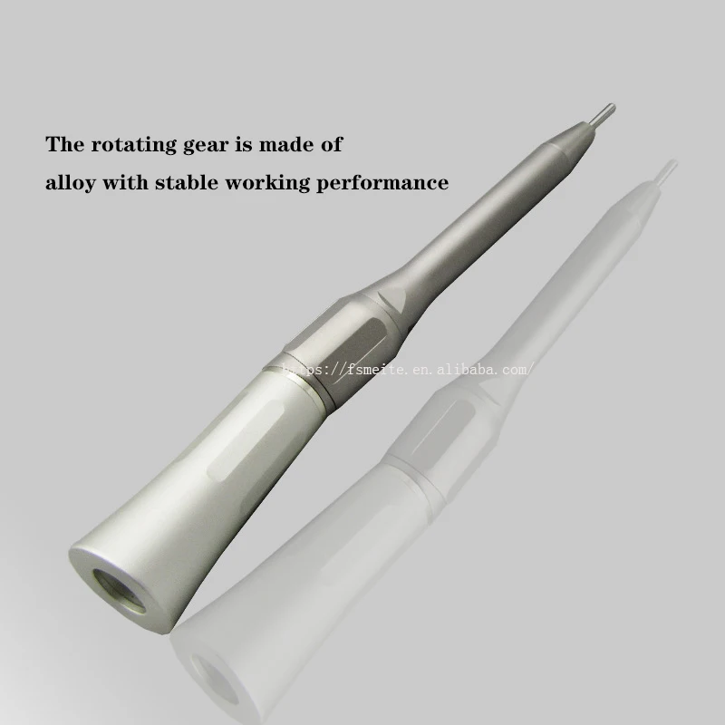 Foshan meite 1:1 20 degrees Surgical Straight Handpiece dental turbine air Contra Angle Handpiece Dental high speed Low Speed