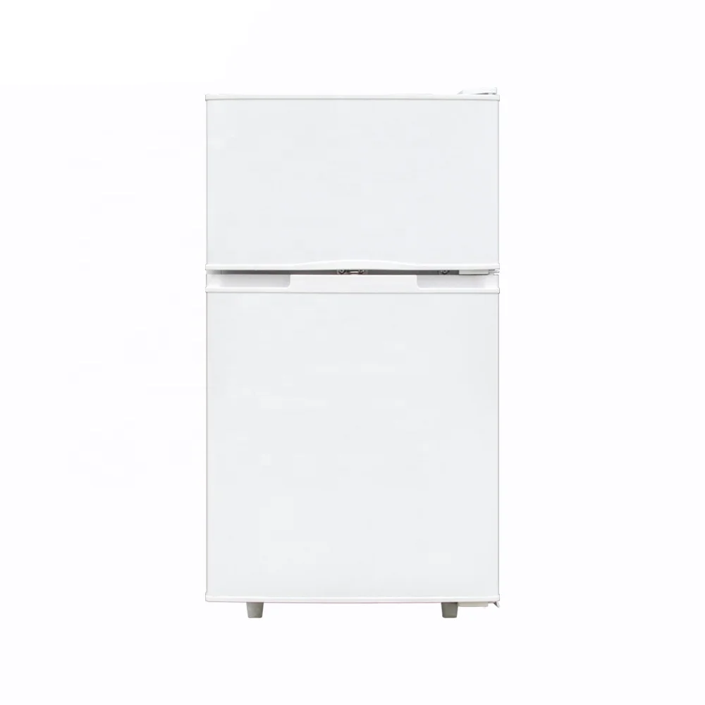 
 Двойная дверь, верхняя морозильная камера 98 литров небольшой холодильник BCD-98  