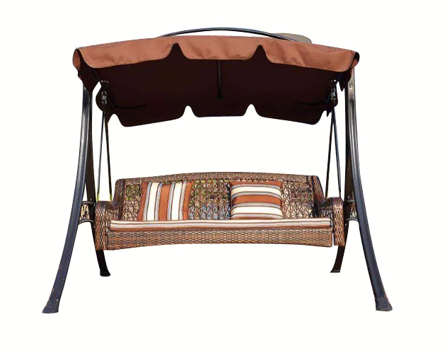 factory direct sale  outdoor wicker hanging garden swing chair