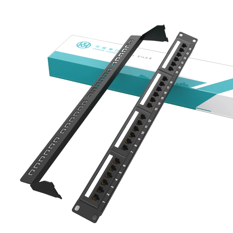 patch panel 1u 90 High Quality Network Accessories cta6 24 port patch panel rj45 delte patches