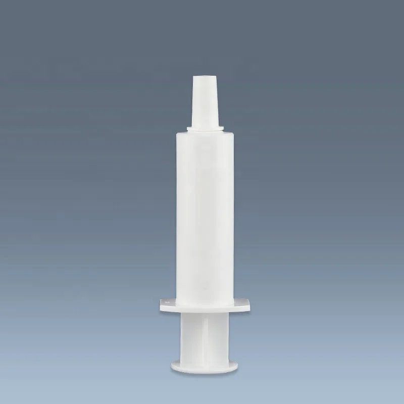 Класс пластмассы для пищевых продуктов домашних животных Кормление полости рта паста упаковка 20 мл пластиковый дозатор жидкого мыла аппликатор шприцы для использования животных