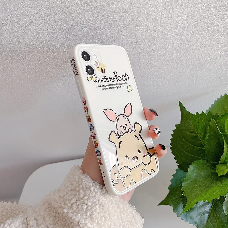 2021 Chinese Factory New Straight Edge Protective Cover Custom Slim Candy Color Solid Soft TPU Chain Phone Case For iPhone 12 11