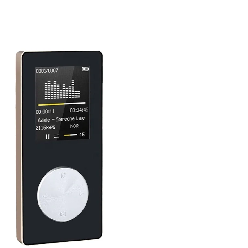 2021 Most Popular Portable MP3 MP4 Music Player Walkman Lossless Recorder Pen FM Radio Sports Professional