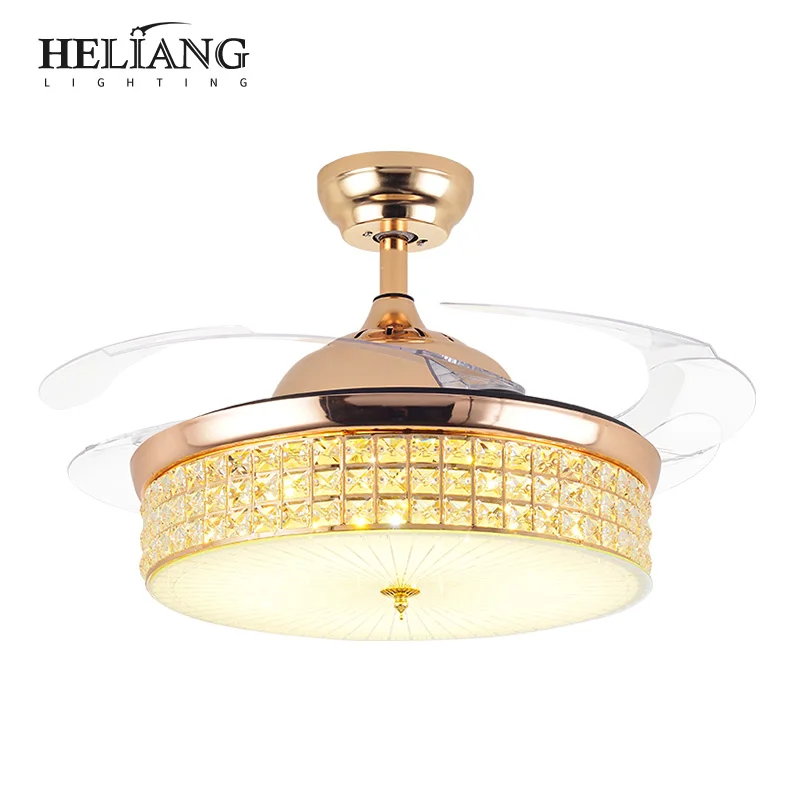 Роскошная люстра-вентилятор для гостиной, современная простая лампа в скандинавском стиле для ресторана и спальни с преобразованием частоты