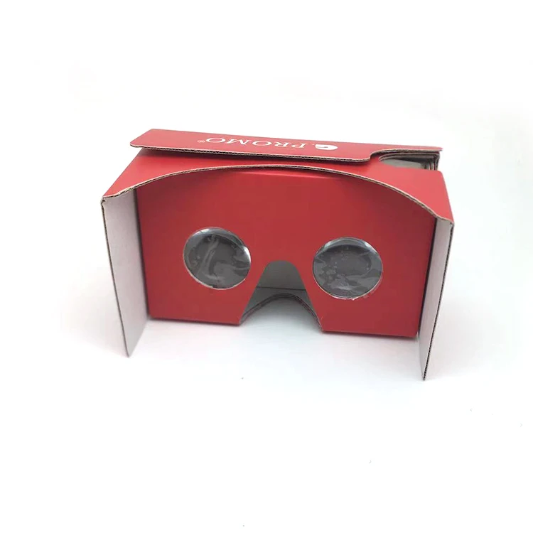  Пользовательский полноцветный Печатный картон Vr 3d очки гарнитура V2 Oem индивидуальный