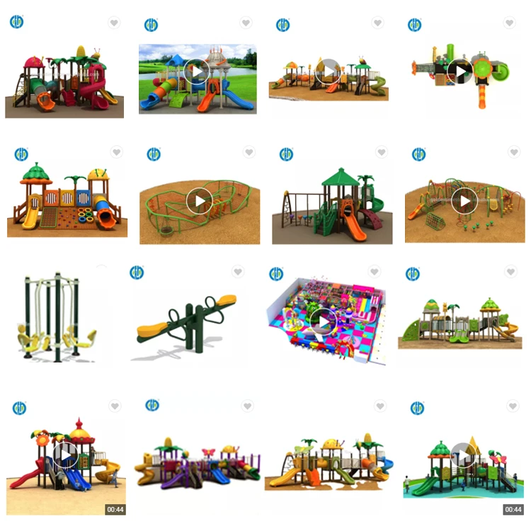 Outdoor playground space style children paly area professional outdoor playground equipment