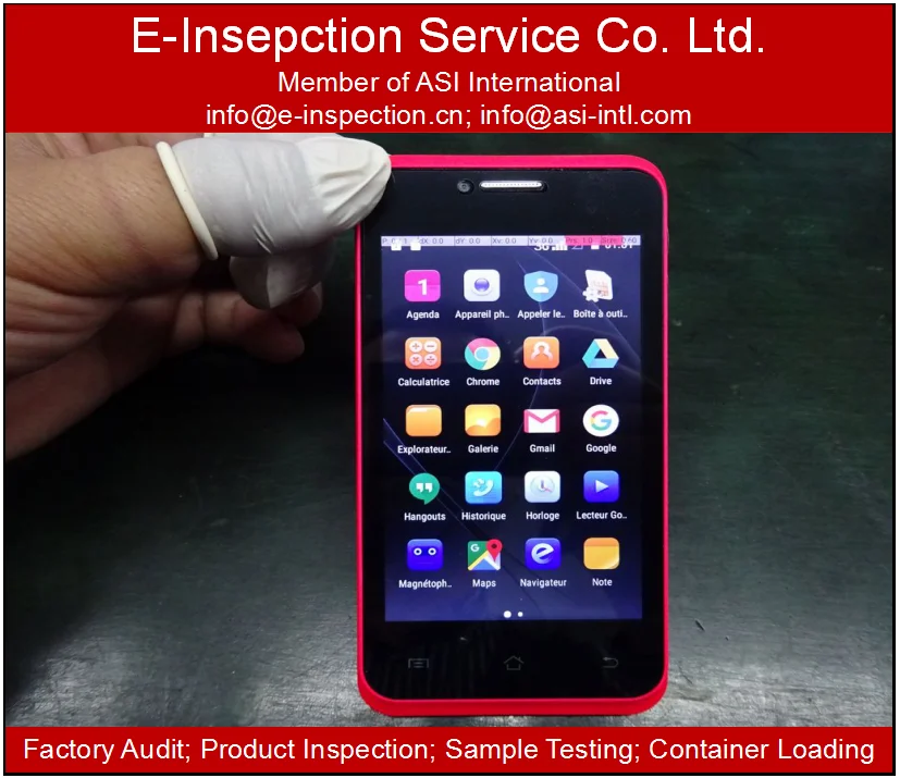 Shenzhen Smart CellPhone Mobile Phone tablet full inspection during product inspection final Inspection Service in China