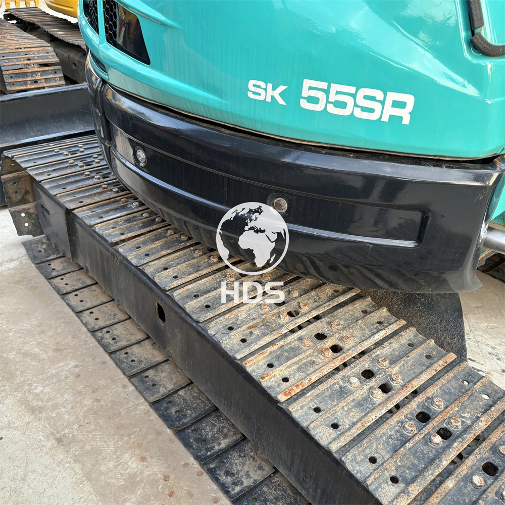 Экскаватор Kobelco SK55 SK55SR б/у гусеничный экскаватор с лезвием бульдозера низкая цена мини-экскаватор для продажи